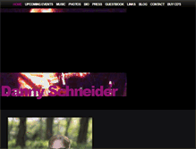 Tablet Screenshot of dannyschneider.com